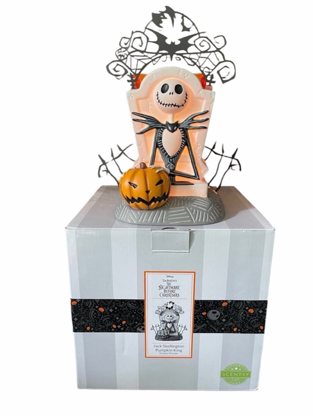 Disney Scentsy Jack Skellington
Pumpkin King Full Size Wax Warmer
Retired Zero